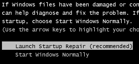 Repair Windows XP, Vista, Windows 7 & 8